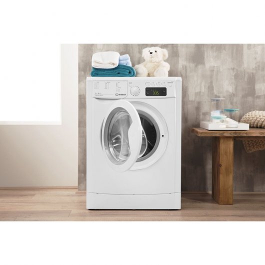 Indesit IWDE 7125 B Lavasecadora de Carga Frontal 7Kg/5Kg B Blanca