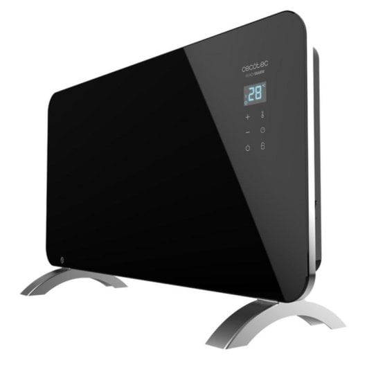 Elektrischer Konvektor Cecotec Ready Warm 6720 Crystal Connection 1500W Wifi Schwarz Glas Design