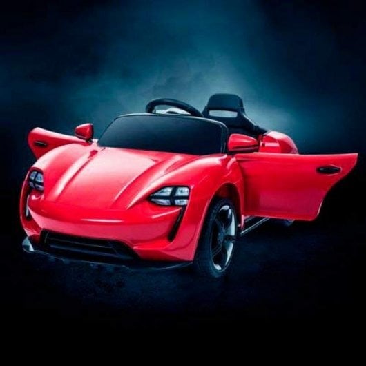 Carro Elétrico Porsche Style Grand Auto Sport 12V Vermelho