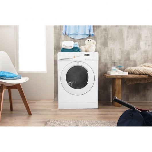 Indesit XWDA 751480X WWWG EU Lavasecadora de Carga Frontal 7Kg/5Kg A Blanca