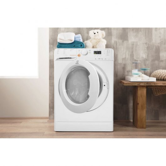 Indesit XWDA 751480X WWWG EU Lavasecadora de Carga Frontal 7Kg/5Kg A Blanca