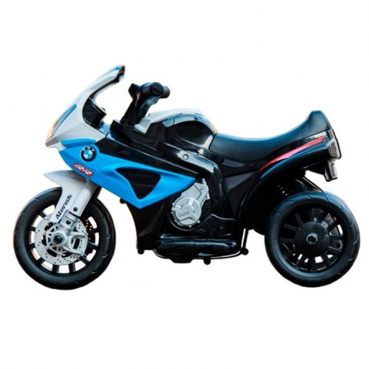 Mota Elétrica com Licença BMW 6V Azul