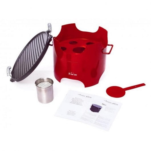 Purline BB03 Barbacoa de Biocombustible Redonda