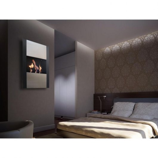 Purline CAF-06SS Biochimenea Mural Vertical 2.5kW