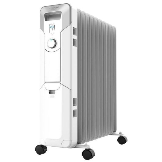 Radiateur à Huile Cecotec Ready Warm 5700 Space 2500W 11 Éléments Sécurité Avancée