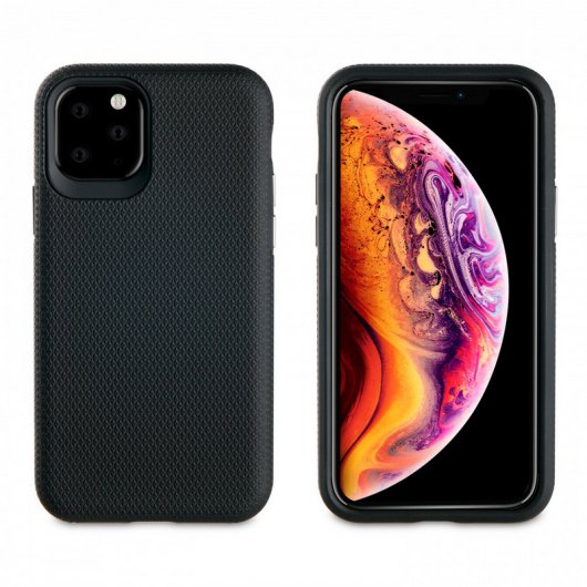 Muvit Funda Tiger Triangle Negra para iPhone 11 Pro Max