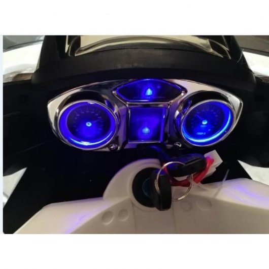 Ataa Cars Moto Eléctrica Gran Turismo Biplaza 12V Negra