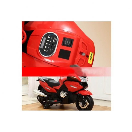 Ataa Cars Moto Eléctrica Gran Turismo Biplaza 12V Roja