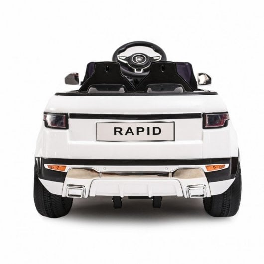 Ataa Cars Coche Eléctrico Range Rapid 12V Blanco