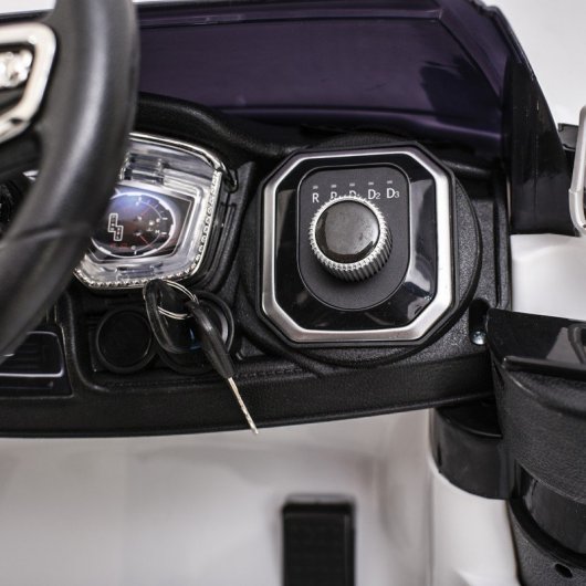 Ataa Cars Coche Eléctrico Range Rapid 12V Blanco