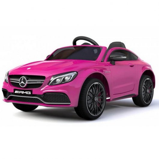 ATAA Cars Carro Eléctrico com Licença Mercedes C63 AMG Coupé 12V Rosa