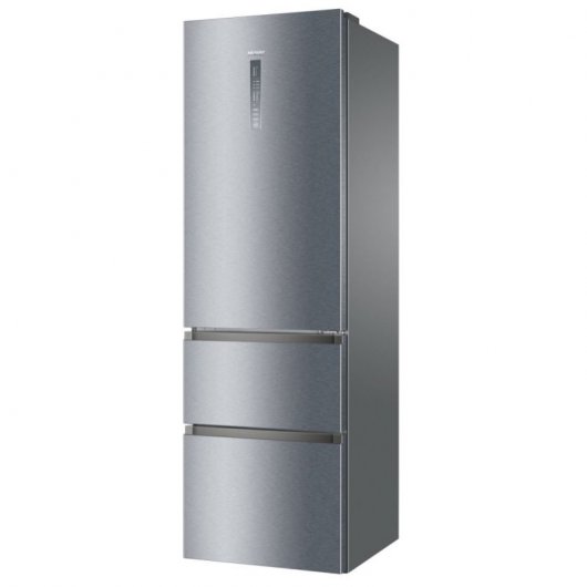 Haier A3FE835CGJE Frigorífico Combi No Frost D Acero Inoxidable