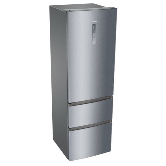 Haier A3FE835CGJE Frigorífico Combi No Frost D Acero Inoxidable