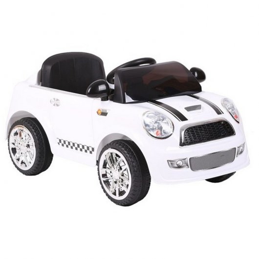 Carro Eléctrico Mini Uno 6V Branco