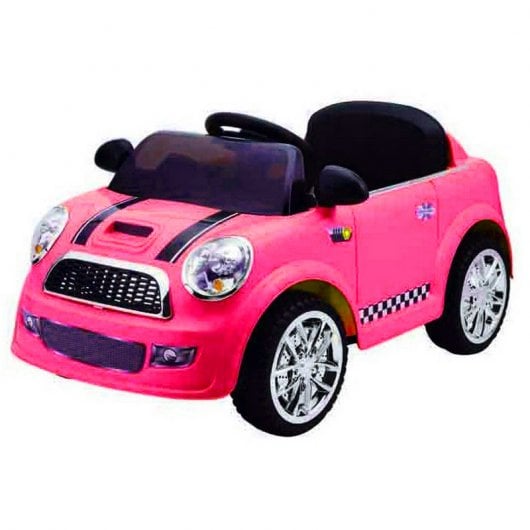 Carro Eléctrico Mini Uno 6V Rosa
