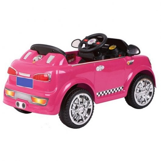 Carro Eléctrico Mini Uno 6V Rosa
