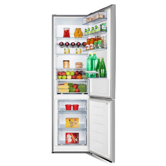 Hisense RB438N4EC3 Frigorífico Combi No Frost A+++ Acero Inoxidable