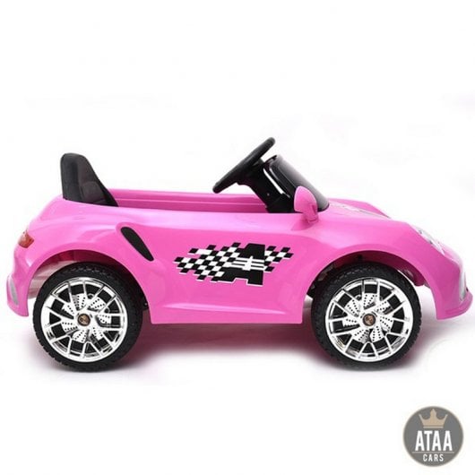 ATAA Cars Carro Eléctrico Booster 6V Rosa