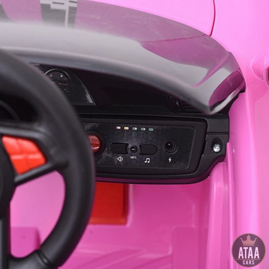 ATAA Cars Carro Eléctrico Booster 6V Rosa