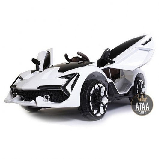 ATAA Cars Coche Eléctrico F1 Racing 12V Blanco
