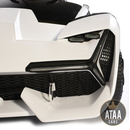 ATAA Cars Coche Eléctrico F1 Racing 12V Blanco