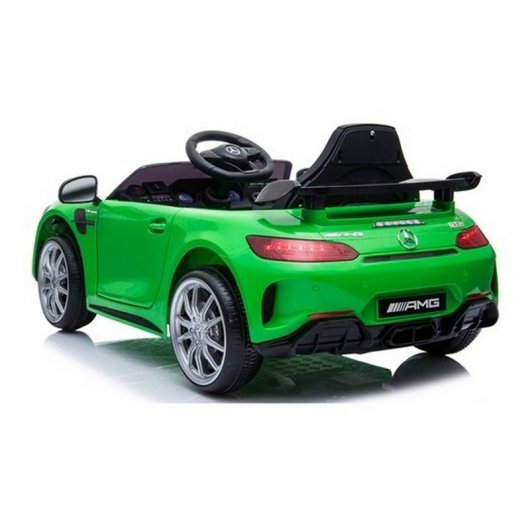 Carro Eléctrico com Licença Mercedes GTR AMG 12V Verde