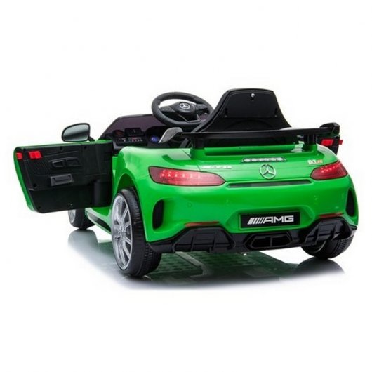 Carro Eléctrico com Licença Mercedes GTR AMG 12V Verde