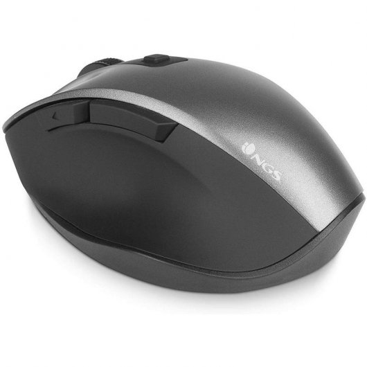 NGS Bow Mini Rato Sem Fios Cinzento