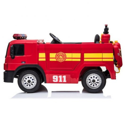 ATAA Cars Camião de Bombeiros Eléctrico 12V Vermelho