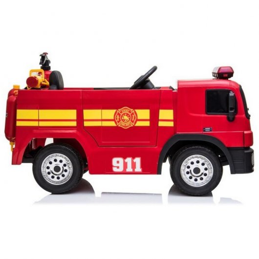 ATAA Cars Camião de Bombeiros Eléctrico 12V Vermelho
