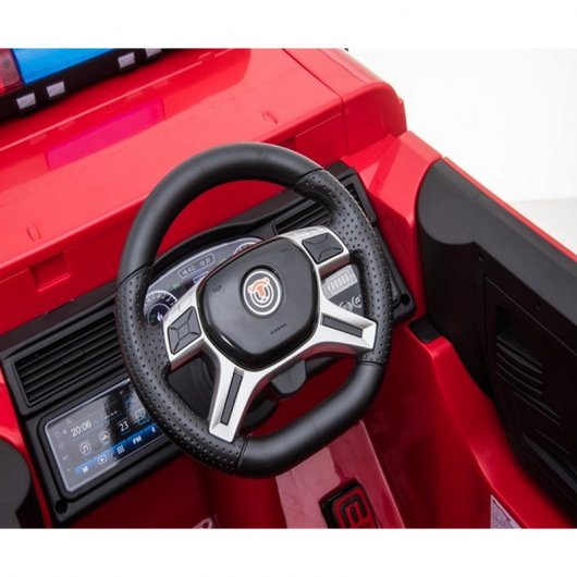 ATAA Cars Camião de Bombeiros Eléctrico 12V Vermelho