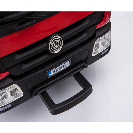 ATAA Cars Camião de Bombeiros Eléctrico 12V Vermelho