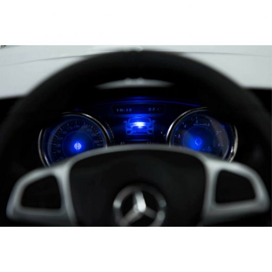 Carro Eléctrico com Licença Mercedes SL65 12V Branco