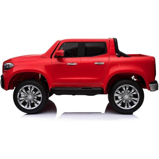 Carro Eléctrico Mercedes Benz PickUp 2 Placas 12V Vermelho