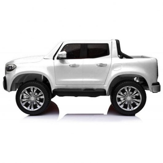 Coche Eléctrico Mercedes Benz PickUp 2 Plazas 12V Blanco