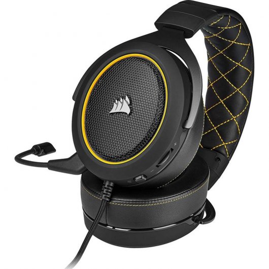 Corsair HS60 Pro Surround Auriculares Gaming 7.1 Amarillos