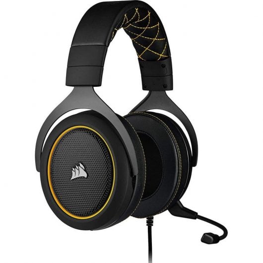 Corsair HS60 Pro Surround Auriculares Gaming 7.1 Amarillos