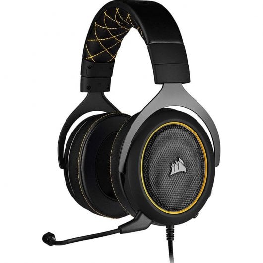 Corsair HS60 Pro Surround Auriculares Gaming 7.1 Amarillos