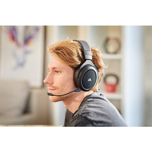 Corsair HS70 Pro Wireless Auriculares Gaming Inalámbricos 7.1 Crema