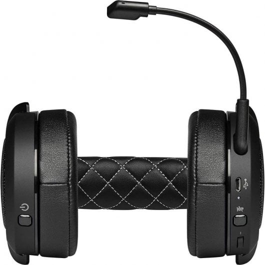 Corsair HS70 Pro Wireless Auriculares Gaming Inalámbricos 7.1 Gris Carbón
