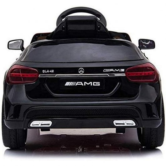 Ataa Cars Coche Eléctrico con Licencia Mercedes GLA AMG 12V Negro