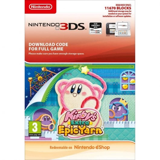 Kirby’s Extra Epic Yarn Nintendo 3DS Nintendo eShop