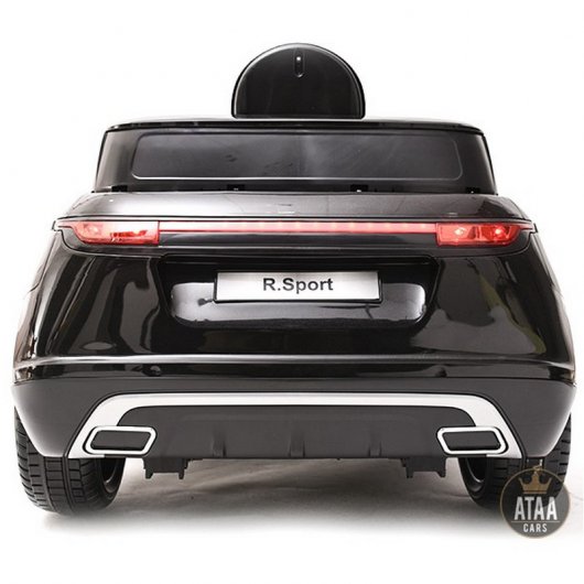 Ataa Cars Coche Eléctrico R-Sport 12V Negro