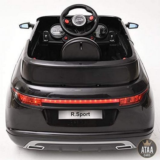 Ataa Cars Coche Eléctrico R-Sport 12V Negro