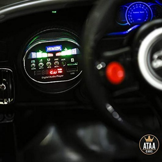 Ataa Cars Coche Eléctrico R-Sport 12V Negro