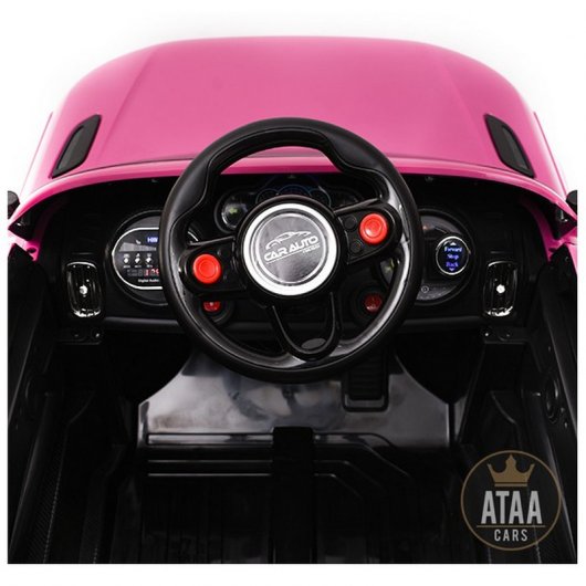 Carro Eléctrico R-Sport 12V Rosa