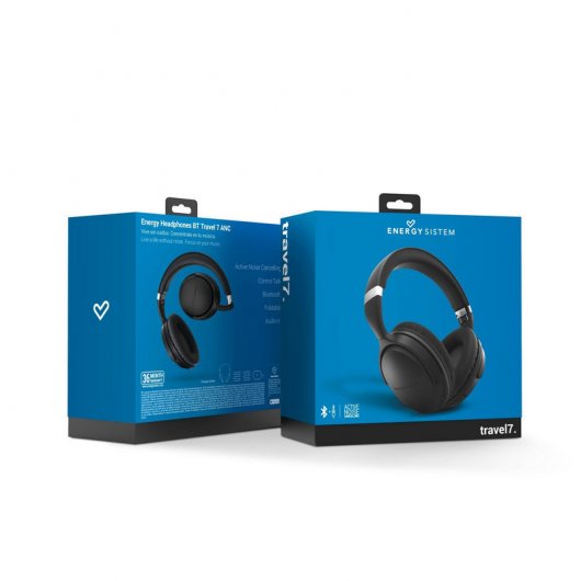 Energy Sistem BT Travel 7 ANC Auriculares Bluetooth Negros