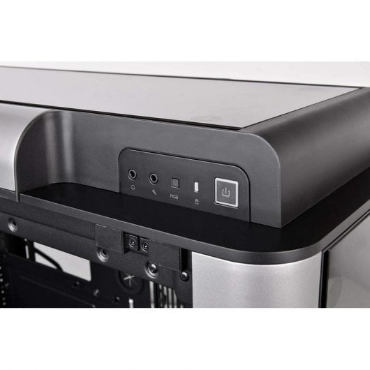 Thermaltake Level 20 GT ARGB Black Cristal Templado USB 3.1 RGB Gris