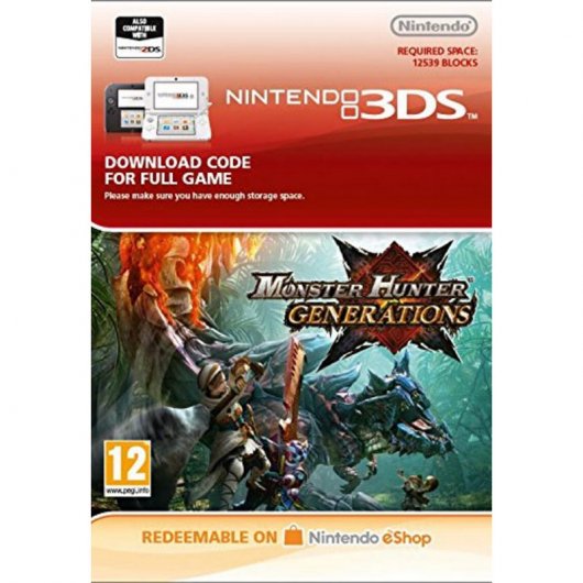 Monster Hunter Generations Nintendo 3DS Nintendo eShop