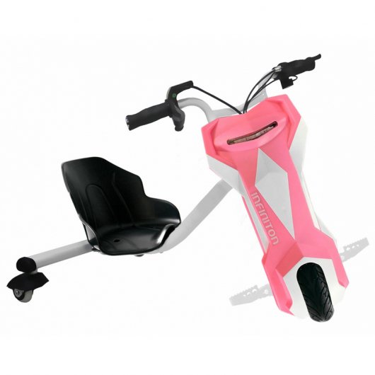 Infiniton Crazy Bike Sup Triciclo Eléctrico Rosa/Blanco